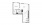 B6 - 1 Bedroom Den floorplan layout with 1 bath and 788 to 814 square feet.