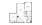 BB15 - 1 Bedroom Den floorplan layout with 1 bath and 897 to 932 square feet.