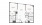 C14 - 2 bedroom floorplan layout with 2 baths and 970 to 998 square feet.