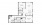 C3 - 2 bedroom floorplan layout with 2 baths and 965 to 990 square feet.