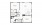 C9 - 2 bedroom floorplan layout with 2 baths and 1130 to 1159 square feet.